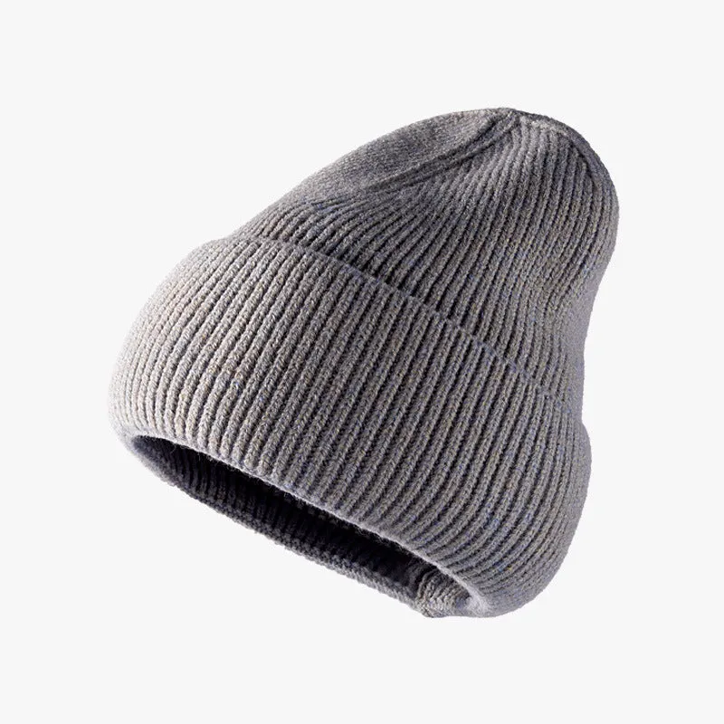 Thermal Solid Knit Hat