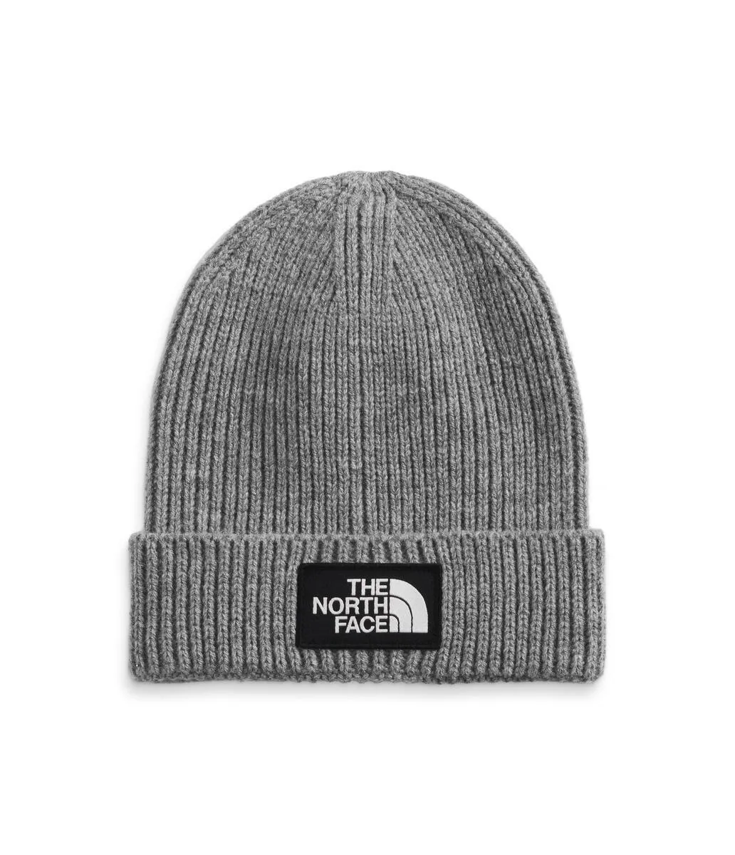 TNF Logo Box Cuffed Beanie (NF0A3FJX)