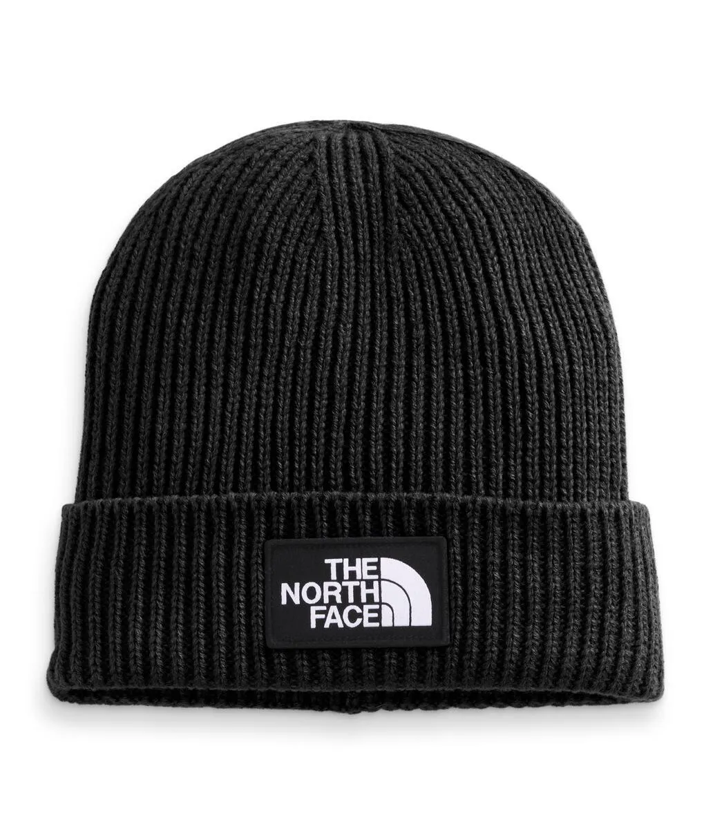 TNF Logo Box Cuffed Beanie (NF0A3FJX)