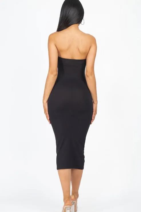 Tube Bodycon Midi Dress