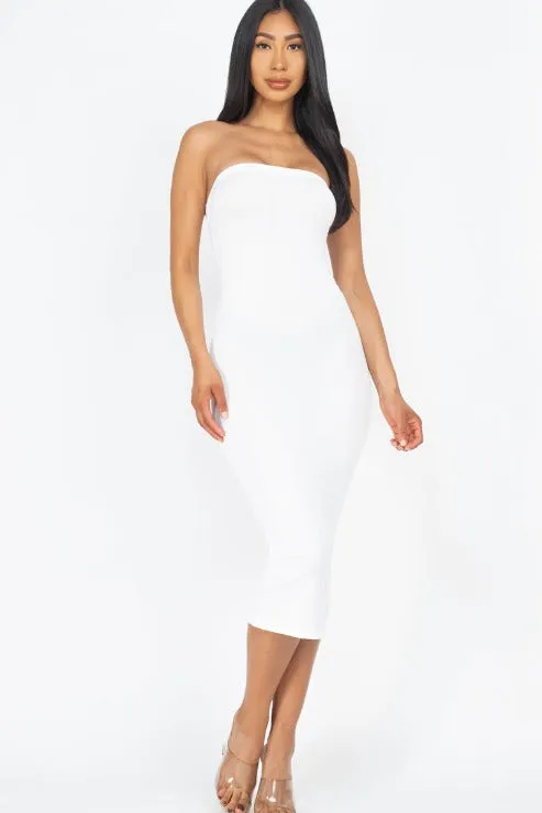 Tube Bodycon Midi Dress