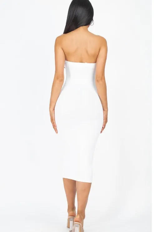 Tube Bodycon Midi Dress