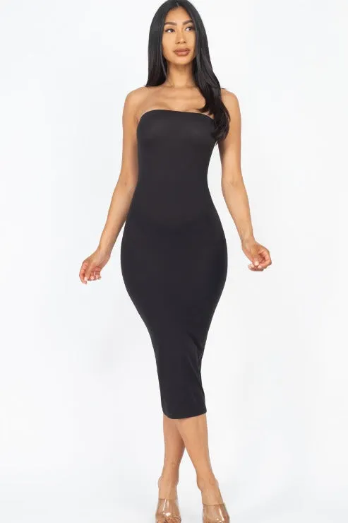 Tube Bodycon Midi Dress