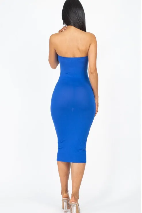 Tube Bodycon Midi Dress