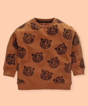 Ventra Boys Tiger Flock Sweatshirt