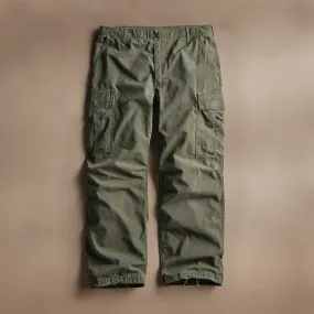 Vintage Jungle Cargo Pant - Army Green