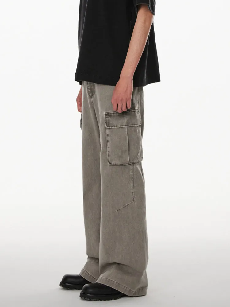 Vintage Washed Cargo Pants