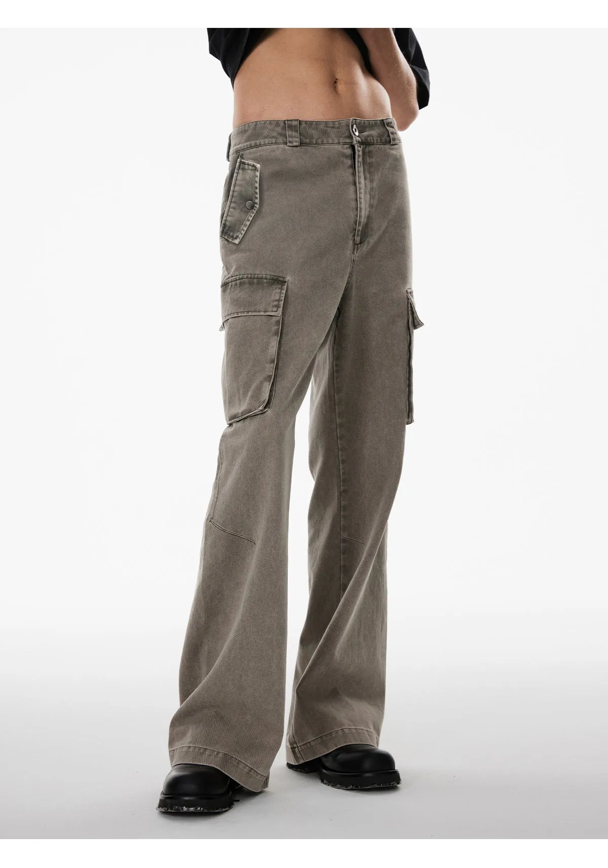 Vintage Washed Cargo Pants