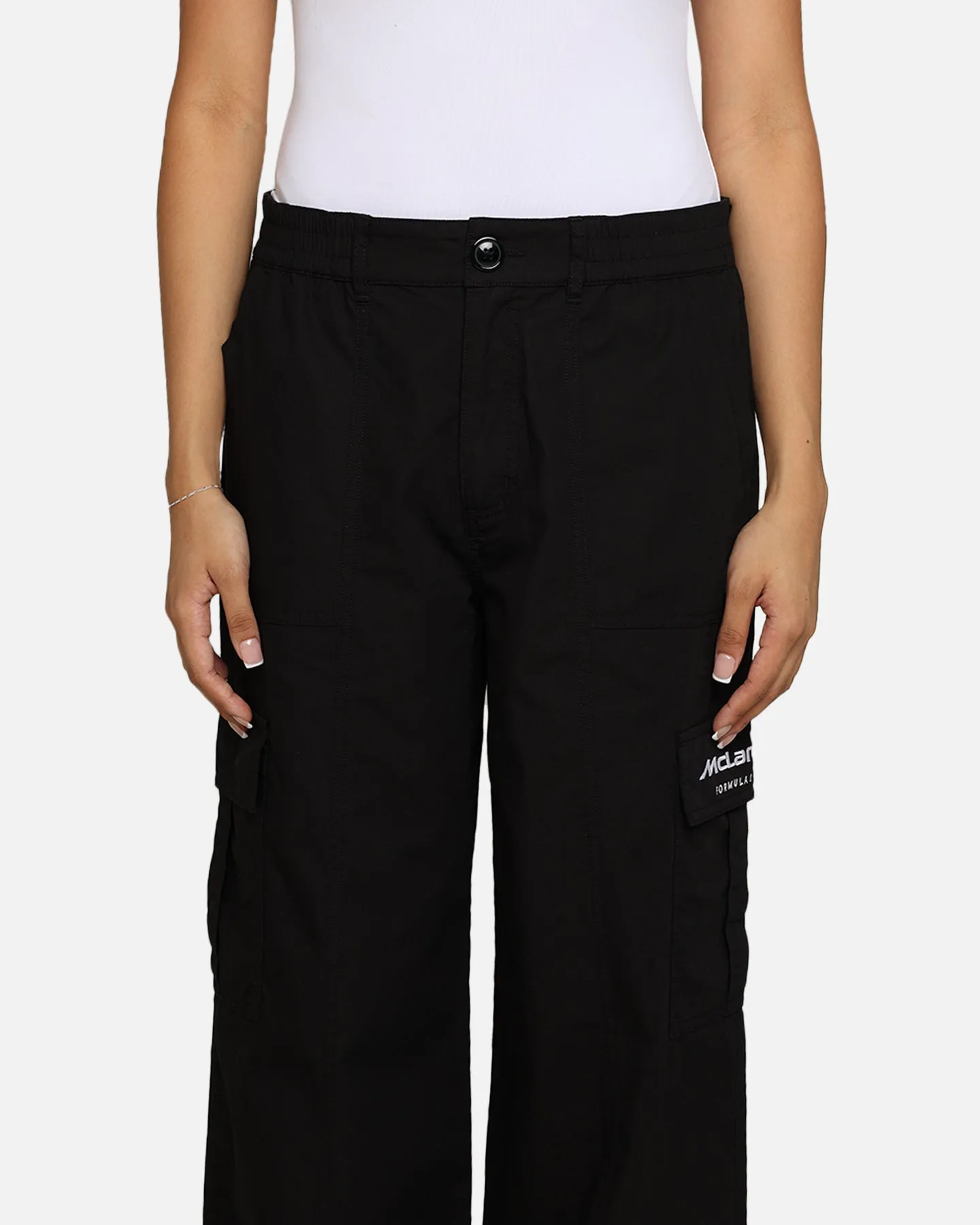 We Are The Wild Collective X McLaren Women's Cargo Pants Black