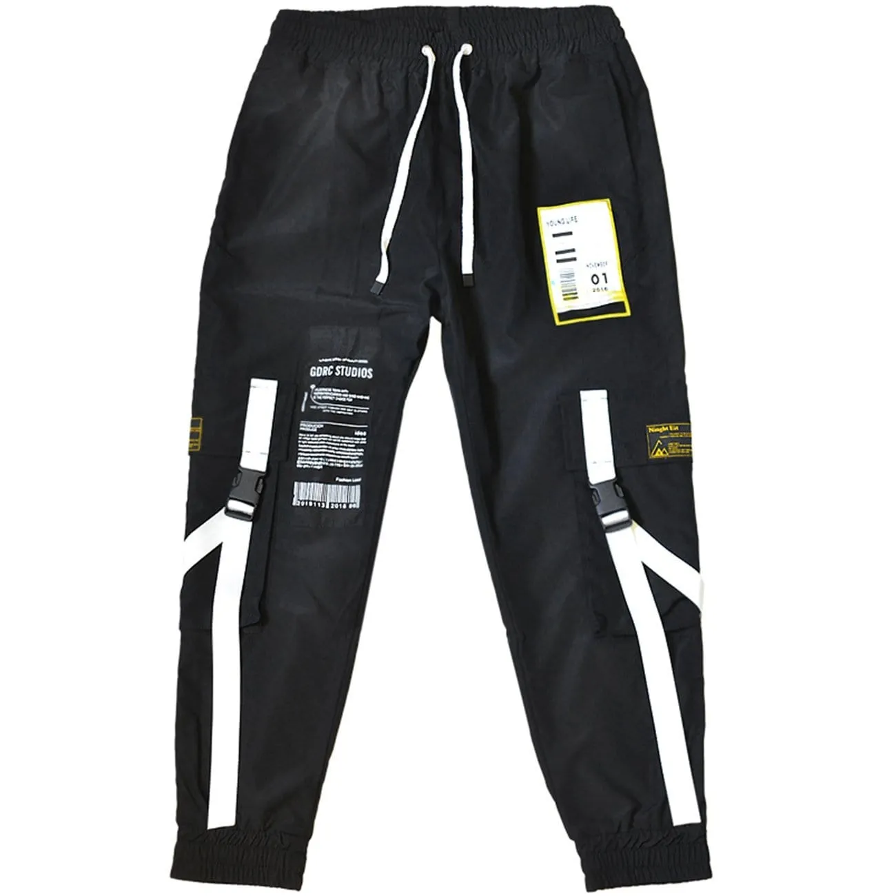 WLS Label Barcode Print Cargo Pants