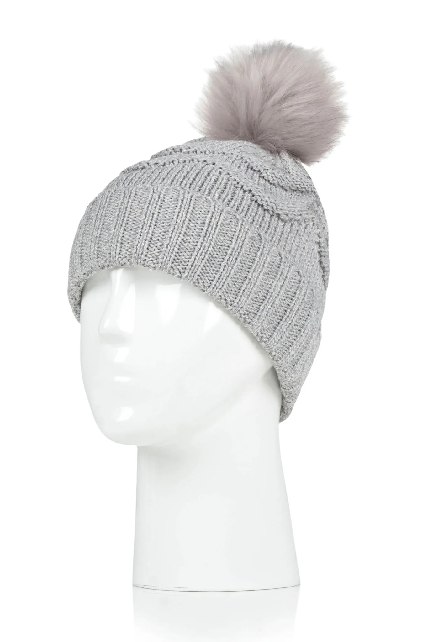 Women's Courtney Roll-Up Hat With Wispy Pom-Pom