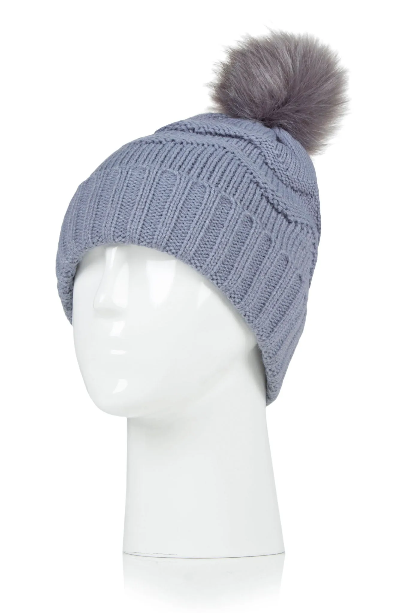 Women's Courtney Roll-Up Hat With Wispy Pom-Pom