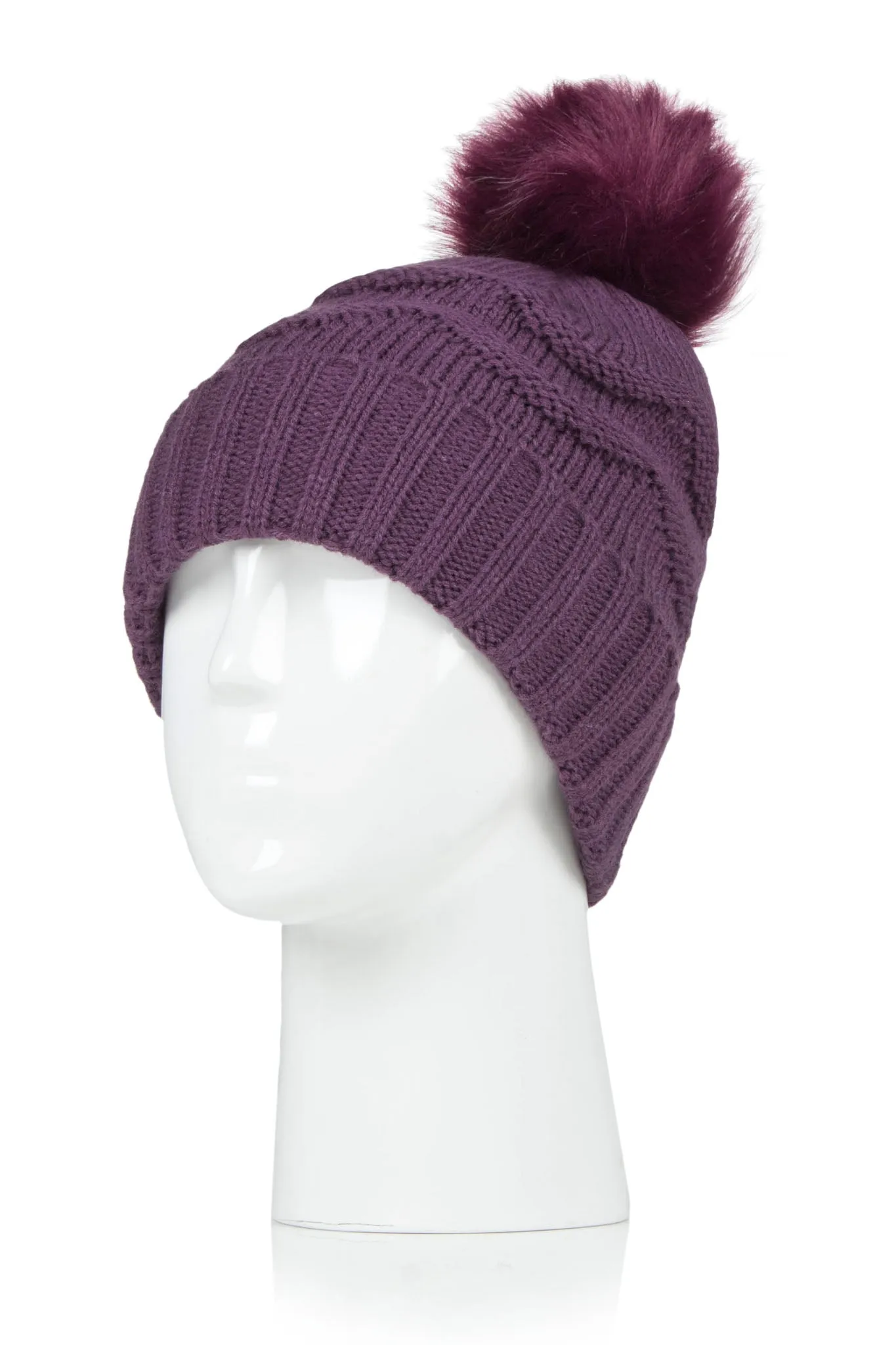 Women's Courtney Roll-Up Hat With Wispy Pom-Pom