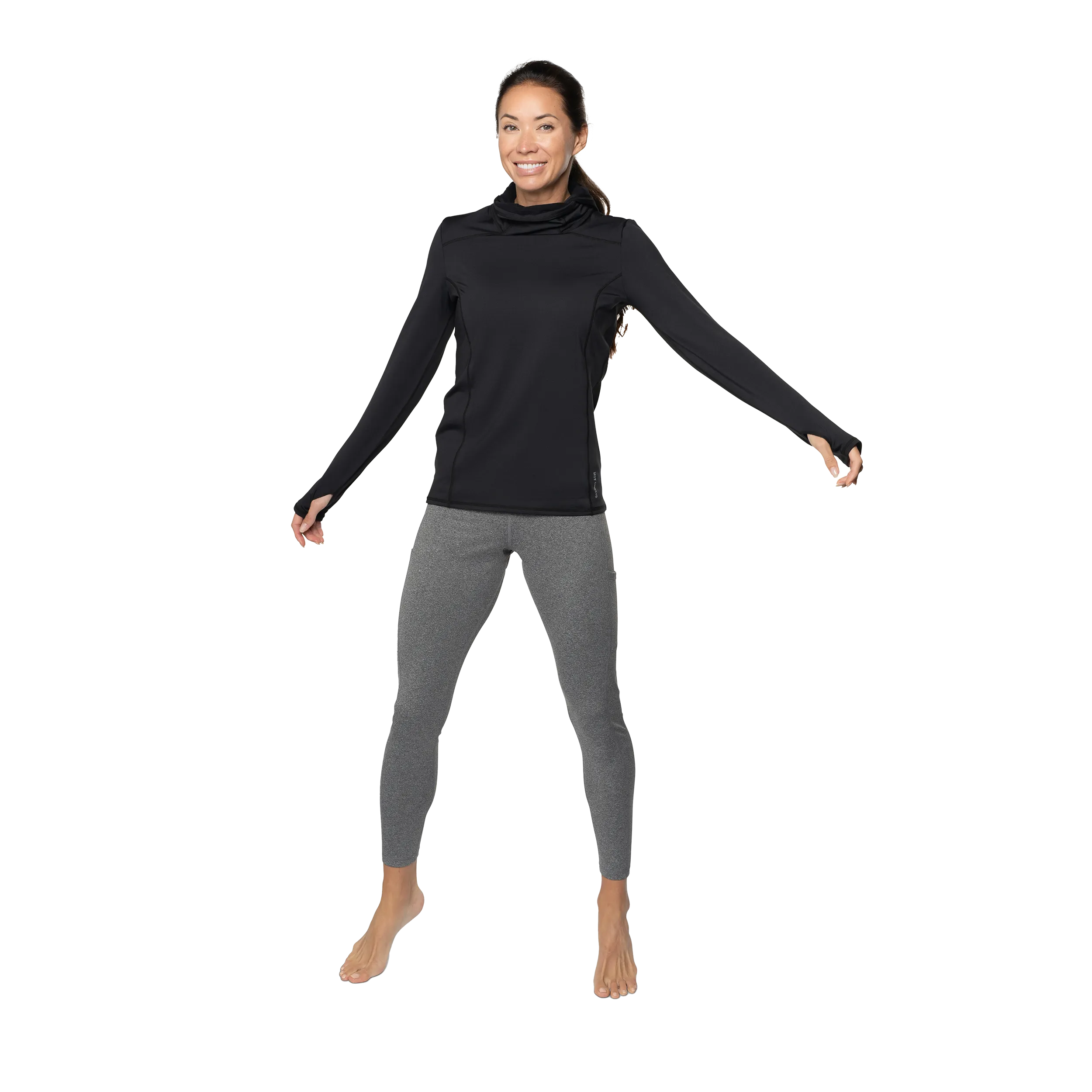 Women's Micro-Elite Chamois Pocket Legging - Granite