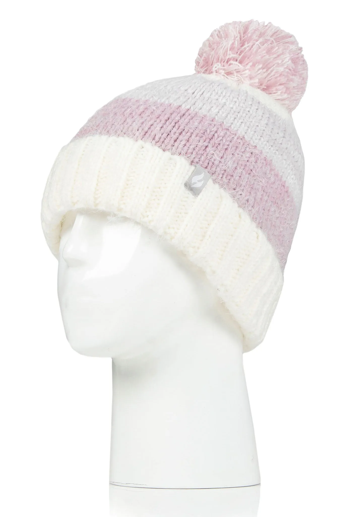 Women's Sloane Feather Knit Roll Up Hat