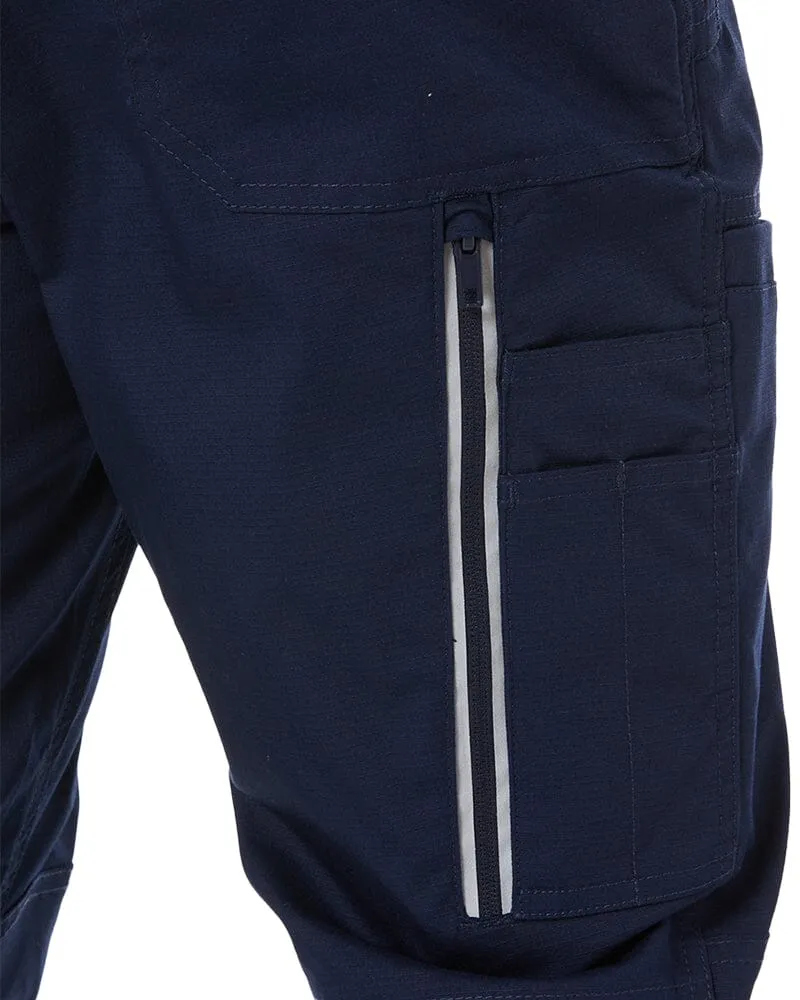 X Airflow Taped Stretch Ripstop Vented Cargo Pant - Navy/Orange